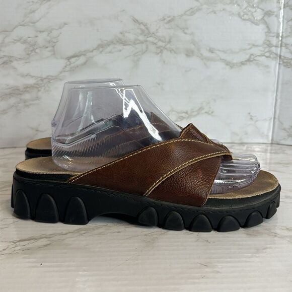 mia ladies chunky platform open toe sandals size 10 M y2k cute retro - Picture 5 of 9